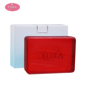 Yura Beauty Facial Astaxanthin Soap 100 g. (ยูร่า บิวตี้ เฟเชียล  แอสตาแซนธิน โซพ ขนาด 100 กรัม)