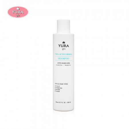 Yura Active Herbal Shampoo (200ml.) (ยูร่า แอคทีฟ เฮอร์บัล แชมพู ขนาด 200 มล.)